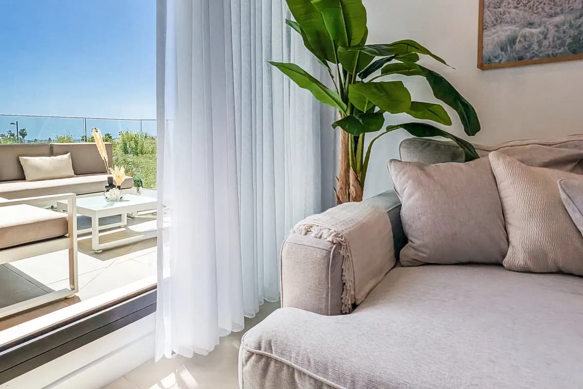 Ferienwohnung mit Meerblick in Torre del Mar – Bahia Rooms Strandappartement an der Costa del Sol